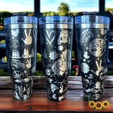 40 Ounce Stainless Tumbler with Handle - Offroadin'