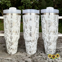40 Ounce Stainless Tumbler with Handle - I'd Rather be Thrifting