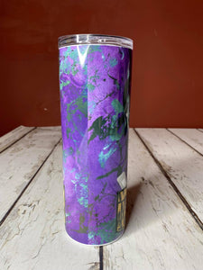 OOPS TUMBLER  20 Ounce Skinny Stainless Double-Walled Tumbler - Not All Heroes Wear Capes