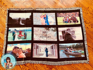 9-Panel Photo Blanket