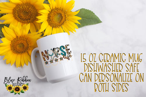 Nurse Life 15 Ounce Ceramic Mug