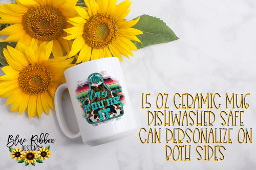 Tag You're It 15 Ounce Ceramic Mug