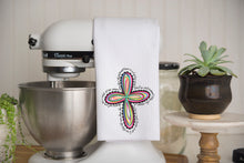The Old Rugged Cross Waffle Weave Kitchen Towel