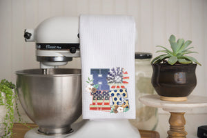 HOME Windmill Waffle Weave Kitchen Towel