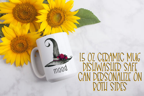 Mood Witch Hat 15 ounce Ceramic Mug